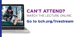 Can't Attend? Watch the Lecture Online.
