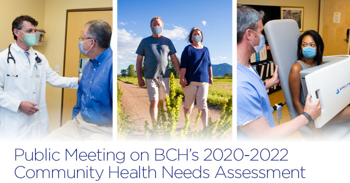 Community Meeting on BCH's 2020-2022 Community Health Needs Assessment