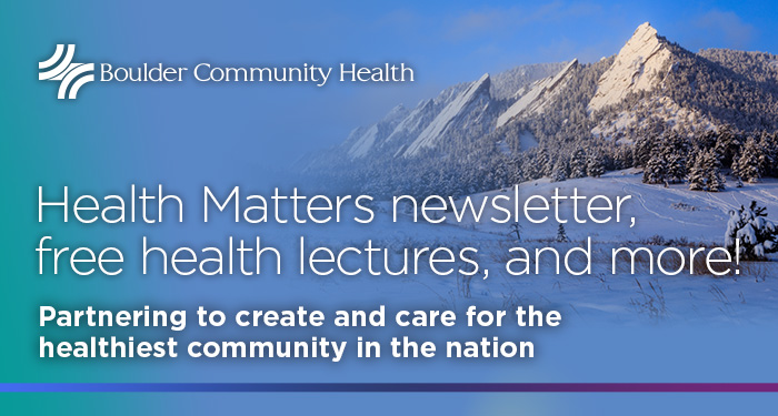 Learn about free health lectures, news & more.